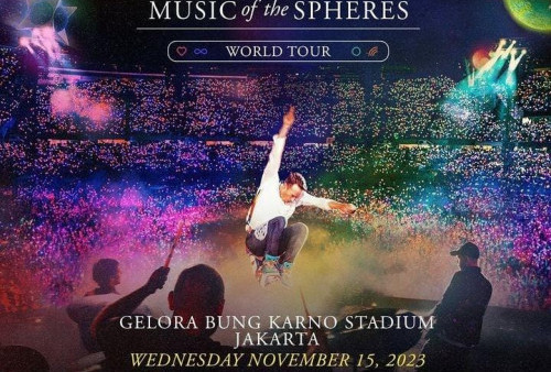 War is Over, Semua Tiket Konser Coldplay di Jakarta Sold Out!