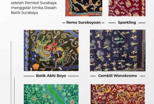 Dekranasda Gelar Lomba Desain Motif Batik Khas Suroboyo Terbuka Seluruh Indonesia, Ayo Daftar!