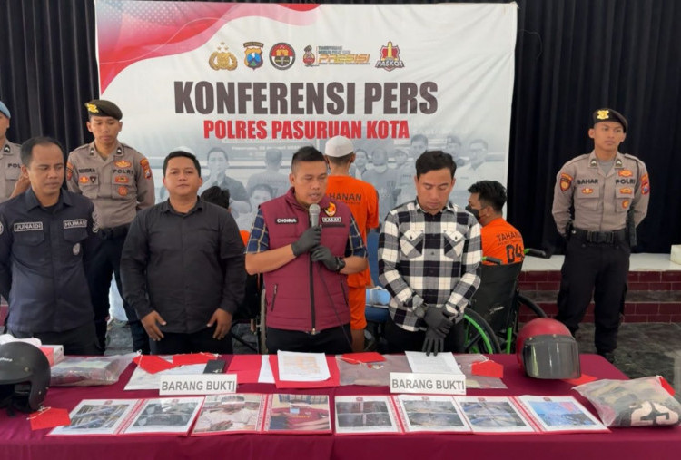 Program 10.000 CCTV Bantu Polres Pasuruan Kota Ungkap Komplotan Curanmor di 13 Lokasi