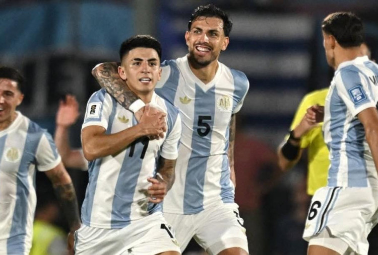 Uruguay vs Argentina 0-1: Tanpa Messi, Thiago Almada Jadi Pahlawan!