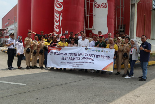 Peduli Bidang Keselamatan Jalan, Coca-cola Europacific Partners Indonesia Gelar IYRSW 2022