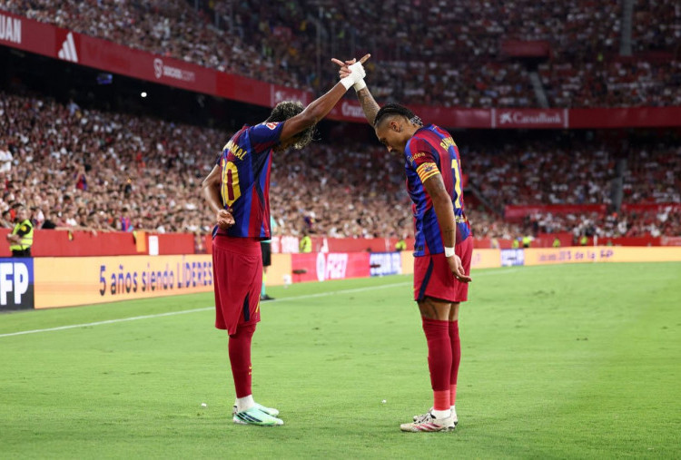 Sevilla vs Barcelona 1-3, Raphinha Hat-trick Lagi, Start Barca Makin Perfect