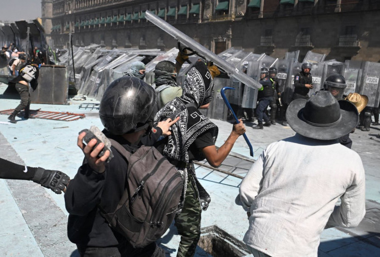 Demonstrasi Gen Z Guncang Meksiko, Protes Kematian Wali Kota dan Dugaan Kerjasama Presiden dengan Kartel  