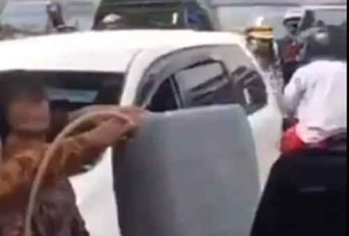 Beredar Video Diduga Mobil Presiden Jokowi Mogok Kehabisan Bensin, Benarkah? Ini Faktanya