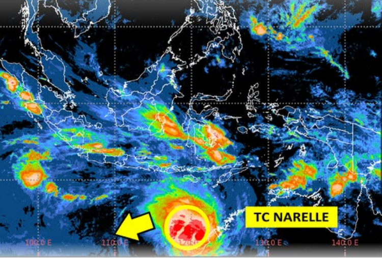 Dampak Siklon Tropis Nerrelle Menguat, 6 Wilayah Indonesia Waspada Cuaca Ekstrem