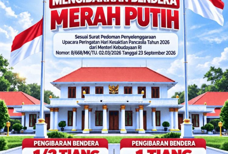 Khofifah Imbau Warga Jatim Kibarkan Bendera Setengah Tiang 30 September