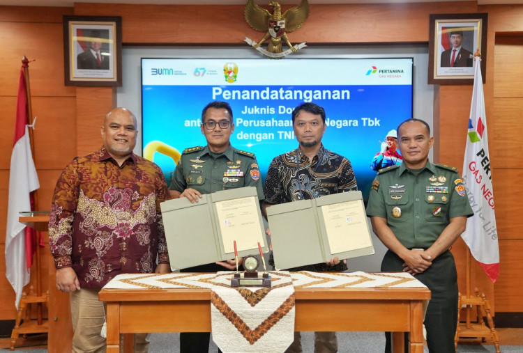 PGN dan TNI AD Bersinergi, Perkuat Keamanan Infrastruktur Gas Bumi