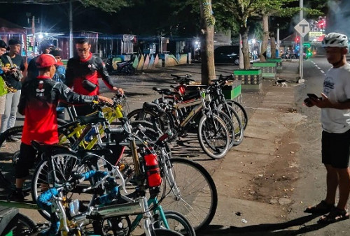 Coba Bersepeda Malam di Kota Banjar, Sensasinya Lain, Olahraga  Sambil Jalin Silaturahmi, Keren 