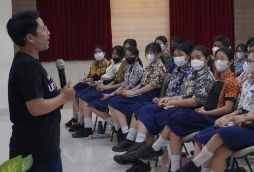 Pemkot Surabaya Gandeng UNICEF Wujudkan Kota Layak Anak Dunia, Gelar OCSEA di SMP Santa Maria
