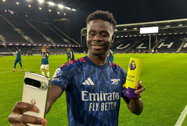 Rating Pemain Arsenal Usai Menang Lawan Fulham, Bukayo Saka MVP!