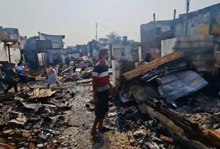 Hanya Tersisa Baju di Badan, Cerita Pilu Korban Kebakaran Kemayoran: Rumah hingga Gerobak Jualan Ludes