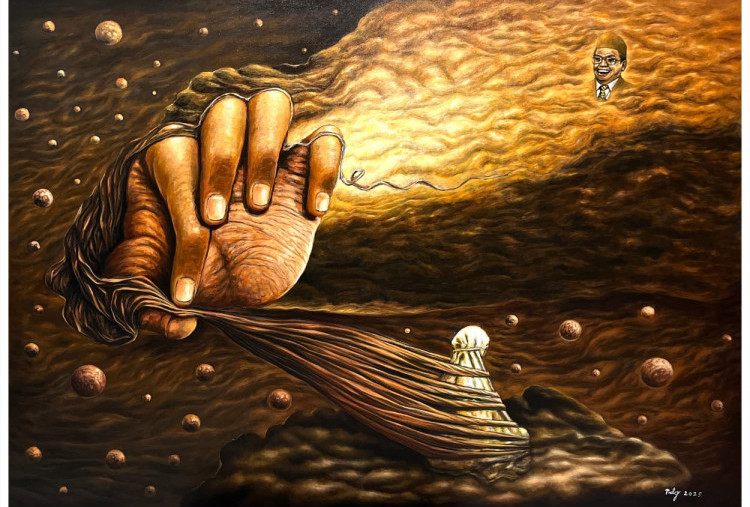 Lesbumi PWNU Jatim Gelar Pameran Lukisan Mangsa Kalasubo Sambut 1 Abad NU