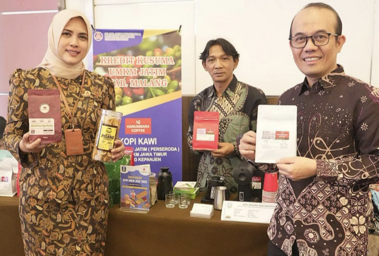 UMKM Kopi BPR Jatim Kebanjiran Pesanan di Misi Dagang Sultra