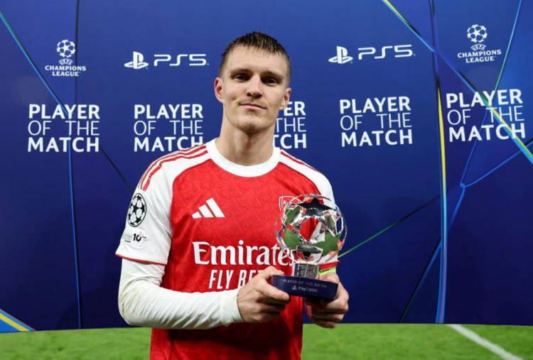 Rating Pemain Arsenal Usai Kalahkan Olympiacos, Martin Odegaard Terbaik!
