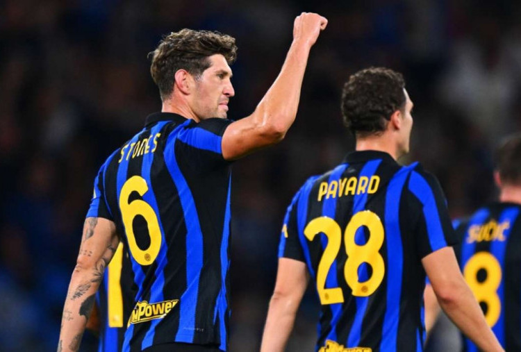 Debut Impian John Stones di Inter Milan: Masuk Menit 70, Langsung Cetak Gol Kemenangan!