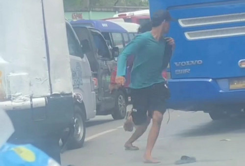 Viral, Kawanan Penjambret Gasak Ponsel Milik Sopir Saat Terjadi Kemacetan di Tanjung Priok