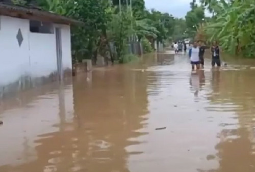 8 Desa di Ponorogo Terendam Banjir, Derasnya Air Putus Jembatan Desa