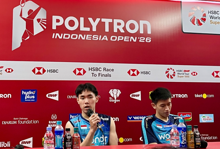 Hasil Final Indonesia Open 2026: Raymond/Joaquin Keok Dilibas Goh/Nur Meski Istora Sempat Bergemuruh