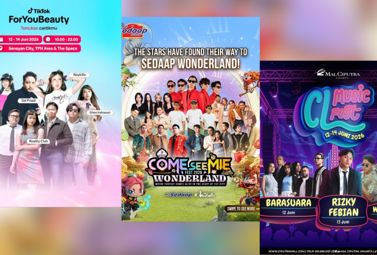 5 Konser Gratis di Jabodetabek Akhir Pekan 13-14 Juni 2026, Seru-Seruan Bareng Ndarboy, Naykilla dan Idgitaf!