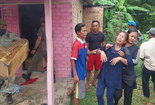  Tangisan Warga Warnai Penggusuran Rumah Liar di Jakabaring