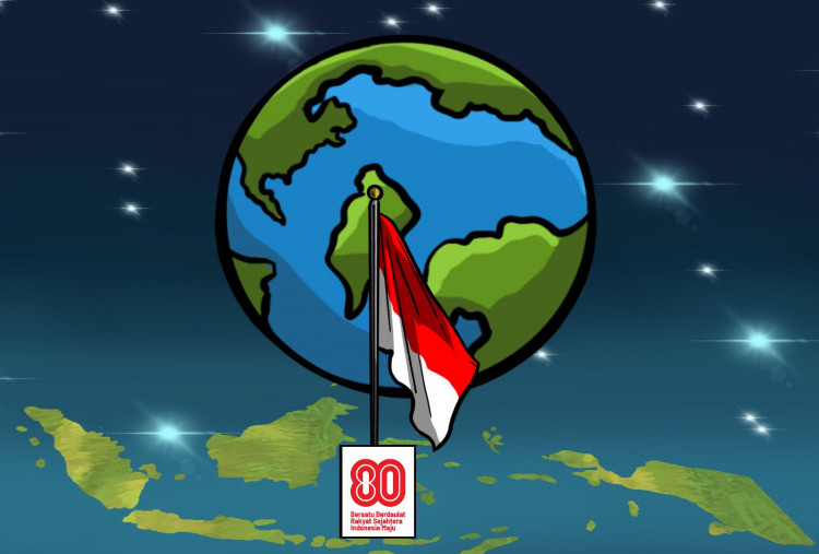Layar Tua, Samudra Baru: 80 Tahun Indonesia di Panggung Dunia