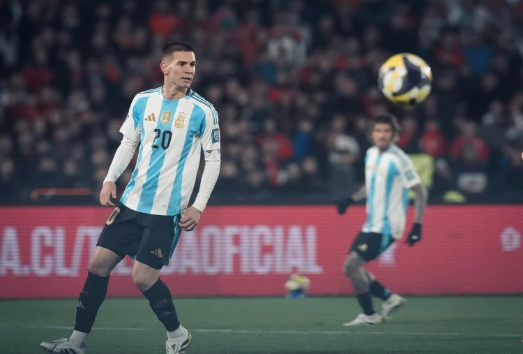 Franco Mastantuono Tampil Lawan Chile, Jadi Pemain Termuda di Timnas Argentina Abad Ini  