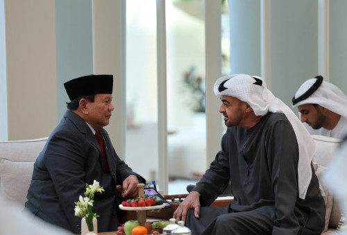 Prabowo-Gibran Bertemu MBZ, Bahas Kerja Sama Bilateral Antar UEA dan Indonesia