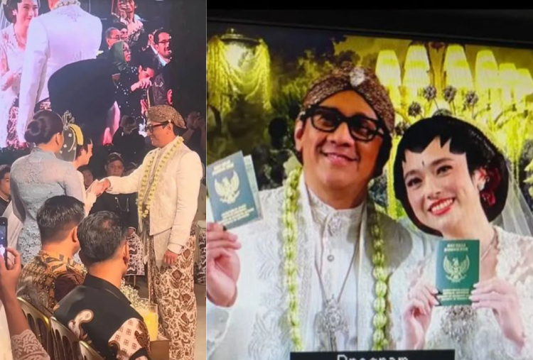 Andre Taulany dan Amanda Rigby Dikabarkan Resmi Menikah, Momen Ijab Kabul Viral di Medsos