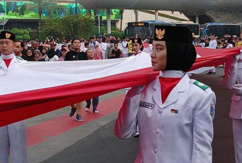 Amankan Kirab Bendera Pusaka, Polres Jakpus Kerahkan 747 Personel Gabungan