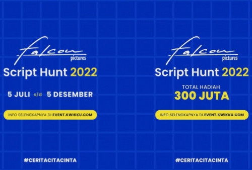 Falcon Kembali Gelar Kompetisi Script Hunt 2022 untuk Menjaring Penulis Naskah Skenario Film, Yuk Ikutan 