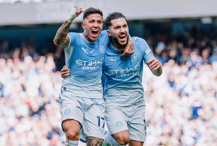 Man City vs Sunderland 5-3: Hujan 8 Gol, The Citizens ke Puncak Klasemen