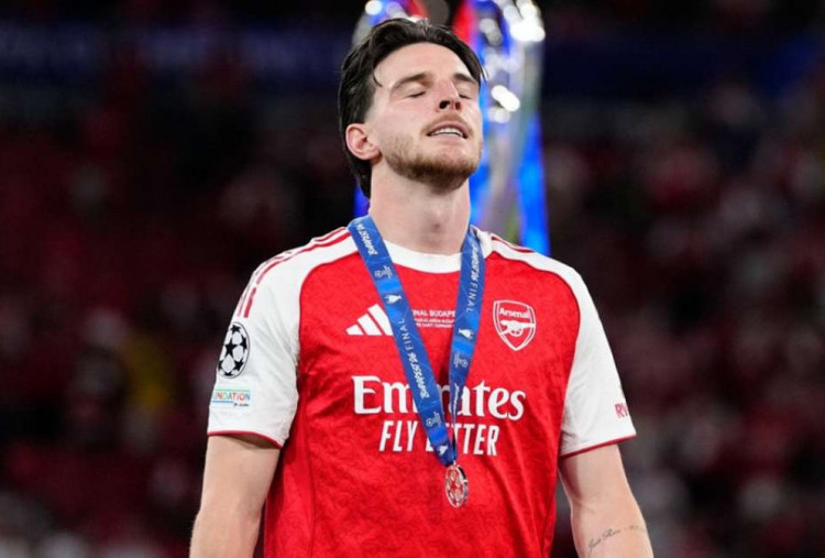 Arsenal Gagal Juara Liga Champions, Declan Rice: Kami Sudah Berikan Segalanya