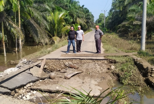 Dampak Banjir di Kabupaten Seluma, Jalan dan Jembatan Rusak, Dinas PUPR Rugi Rp 5 Miliar