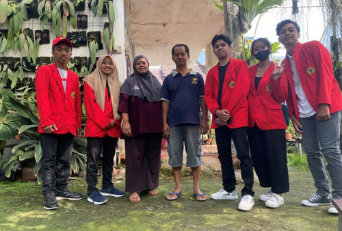  KKN Mahasiswa UNTAG Surabaya Bangun Branding Budidaya Anggrek melalui Konten Digital