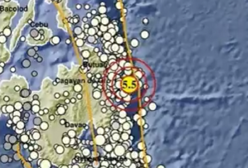 Gempa Bumi Cukup Besar Guncang Melonguane, Sulawesi Utara Pagi Ini