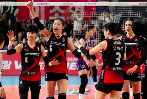 Megawati dan Red Sparks Ancam Tradisi 17 Kali Final Heungkuk Pink Spiders di Korea V-League
