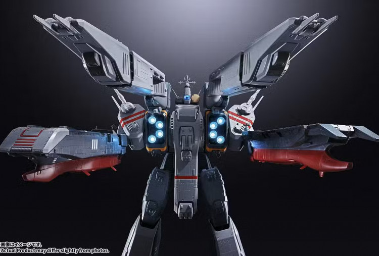 SDF Macross Rayakan 45 Tahun dengan Rilis Miniatur Kapal Benteng  SDF-1, Bisa Transformasi Jadi Mecha 