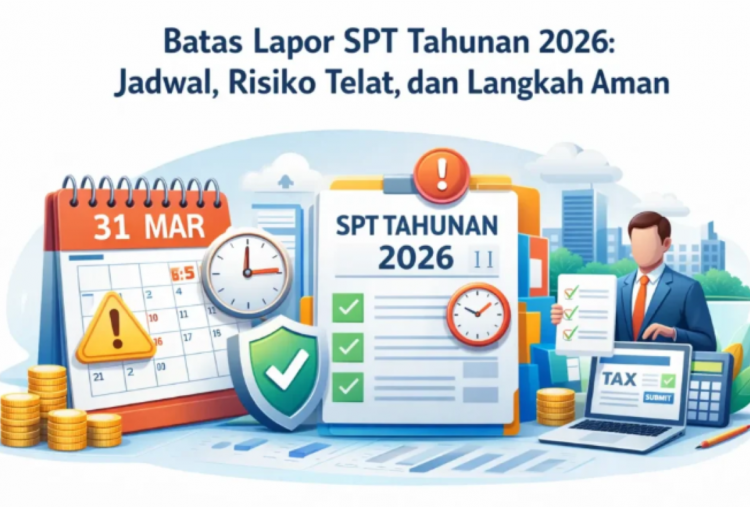 Besaran Denda Telat Lapor SPT Tahunan Pribadi 2026, Ini Rinciannya