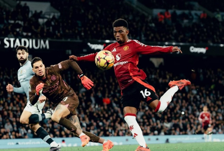 Man City vs Man United 1-2: Bruno Fernandes dan Amad Diallo Bawa Setan Merah Comeback di Detik Akhir