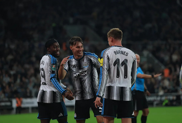Newcastle vs West Brom 3-2 di Carabao Cup, Harvey Barnes Pahlawan The Magpies