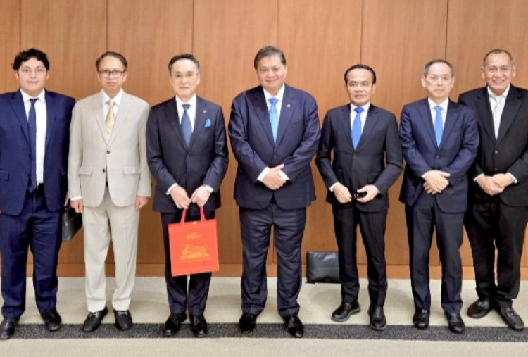 Menko Airlangga Dengarkan Pimpinan Keidanren, Tegaskan Komitmen untuk Federasi Bisnis Jepang
