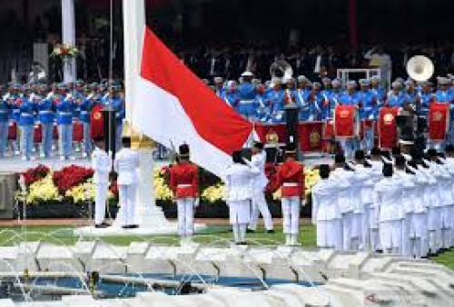 Hari H Upacara HUT Ke-77 RI Paskibraka Kenakan Masker, Fly Pass TNI AU Dikerahkan Penuh     