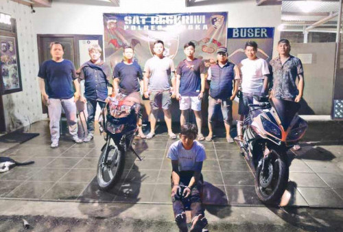 Gelapkan Sepeda Motor, Buruh Harian Diciduk Polisi