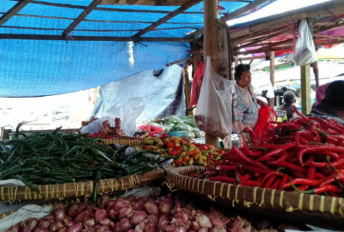 Akibat Cuaca Tidak Menentu, Harga Cabai di Pasar Kota Bekasi Tembus Rp 75 Ribu Per Kilogram