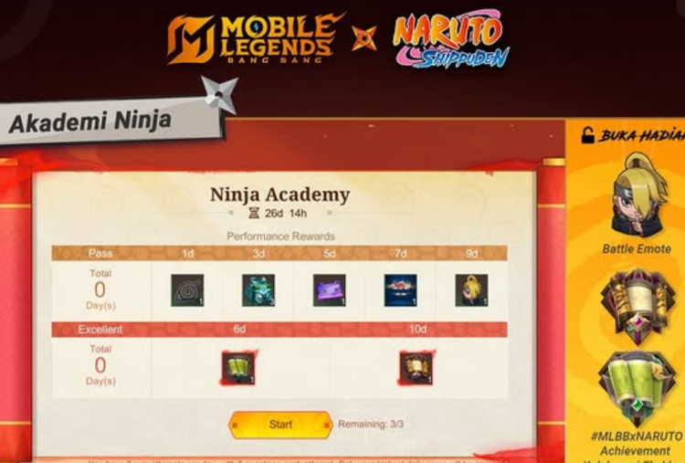 Bocoran Jawaban Kuis MLBB x Naruto Akademi Ninja 20 Mei 2025, Bisa Klaim Hadiah Eksklusif!