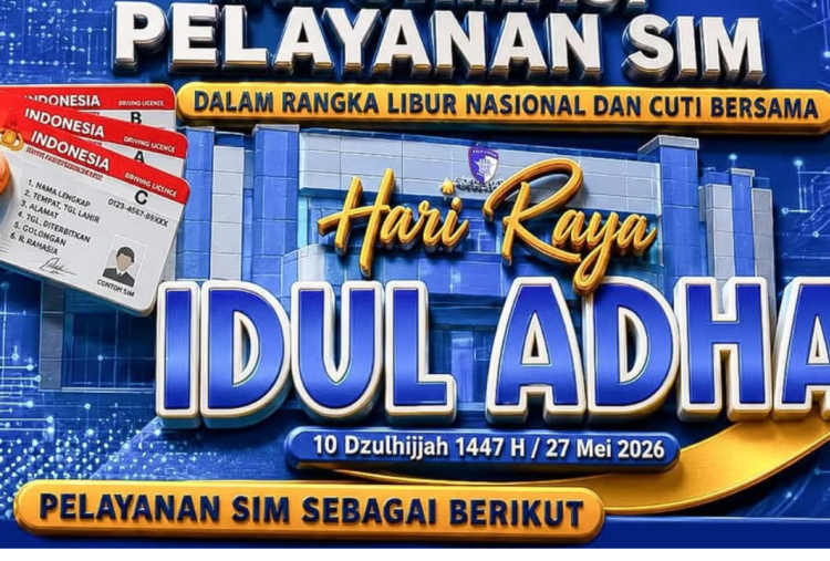 Pengumuman! Layanan SIM Keliling Jakarta Hari Ini Tutup Libur Idul Adha 2026