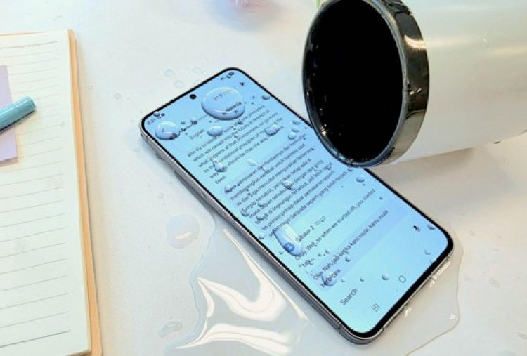 Galaxy A57 5G Andalkan IP68 untuk Hadapi Cipratan Air dan Debu