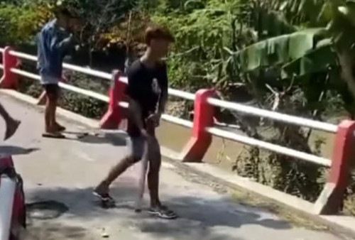 Viral! Rusak Jembatan Demi Truk Sound System Lewat, 8 Pemuda Plus Kades Ditangkap Polres Demak