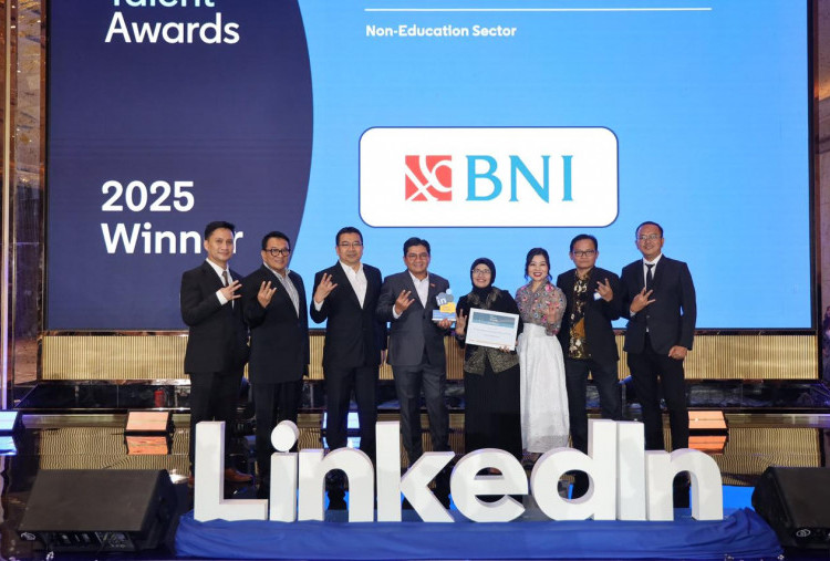 TOP! BNI Satu-satunya Bank Himbara yang Raih Pelopor Talent Insights LinkedIn Talent Awards 2025