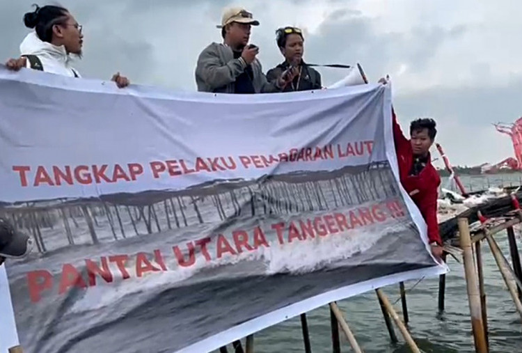 LBH PP Muhammadiyah Beserta Masyarakat Bongkar Pagar Laut Pesisir Tangerang   